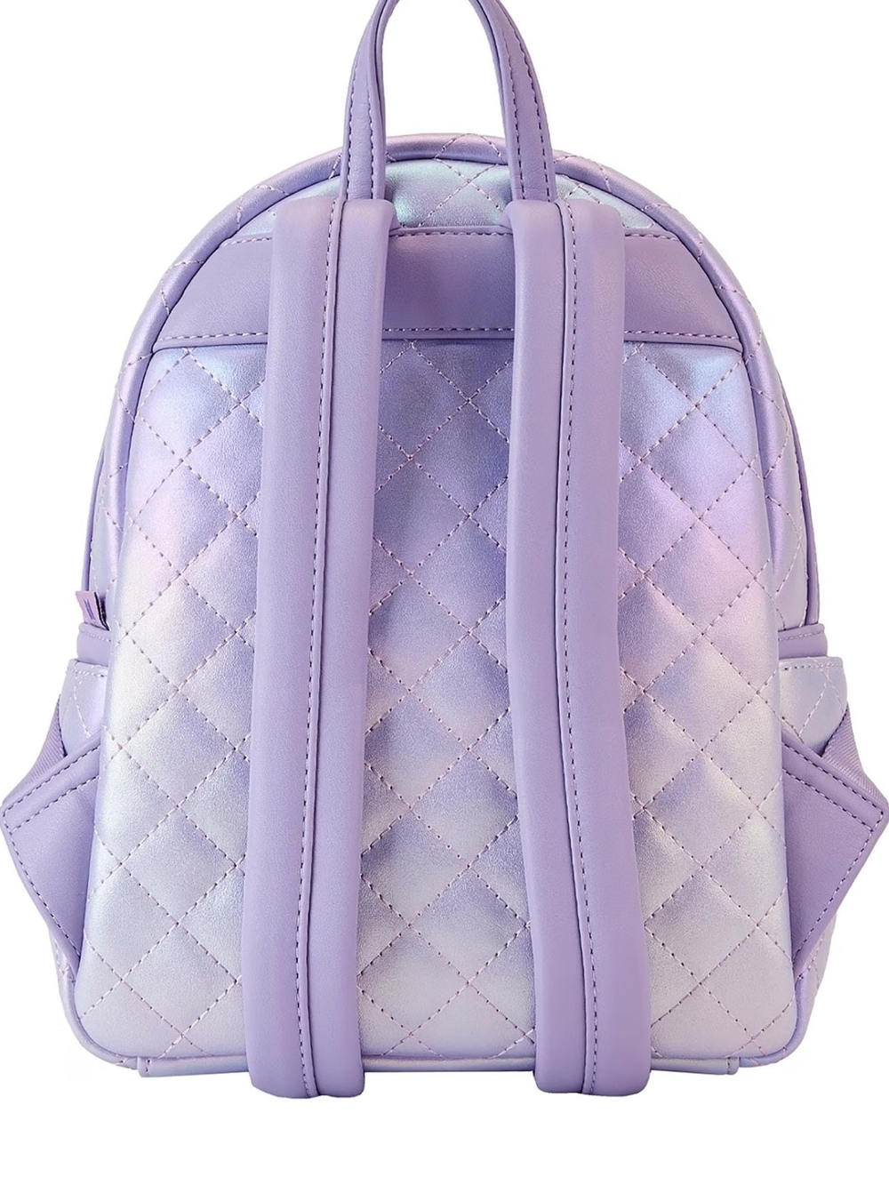 Loungefly BTS Logo Iridescent Purple Mini Backpack - Picture 7 of 8